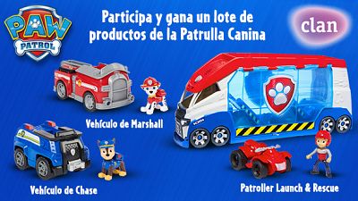 ¡Gana una vez más con La Patrulla Canina!