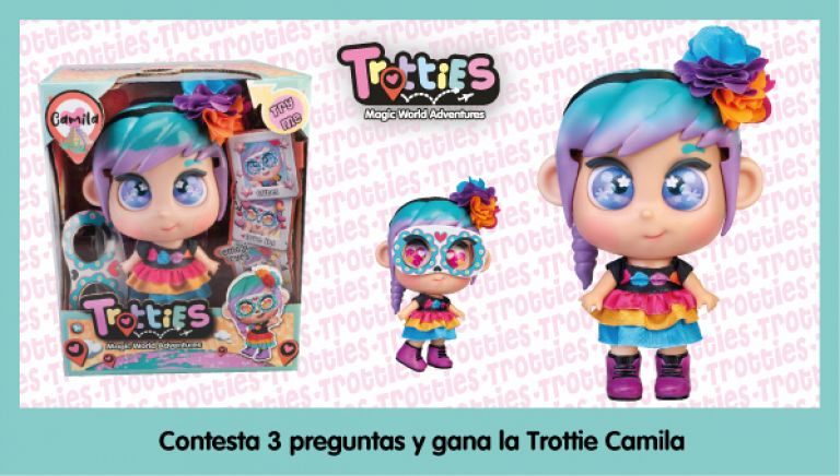 ¡Consigue a la muñeca Trottie Camila!