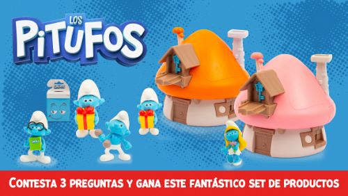 ¡Participa en el primer concurso de Los Pitufos!