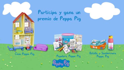 ¡Prepara la vuelta al cole con Peppa Pig!