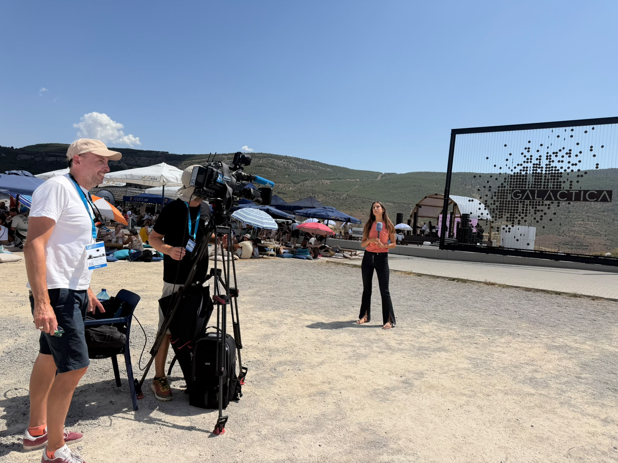 Desde el centro Galáctica, en Arcos de Las Salinas (Teruel).