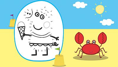 Juega a unir los puntos y completar el dibujo