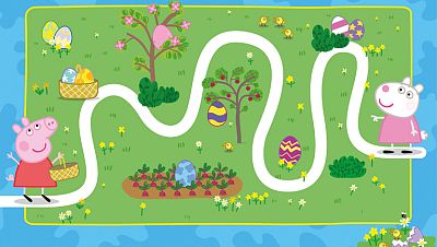 Recoge huevos de Pascua con Peppa