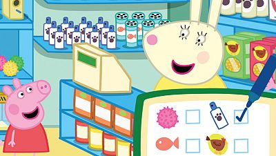 El juego de las compras de Peppa