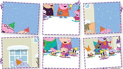 El rompecabezas de Peppa Pig