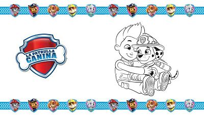 Colorea a Ryder y Marshall