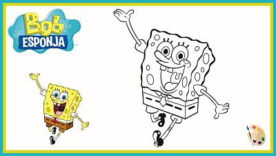 Colorea a Bob Esponja