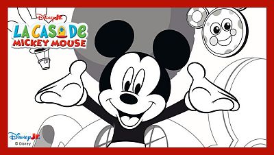 Colorea a Mickey Mouse