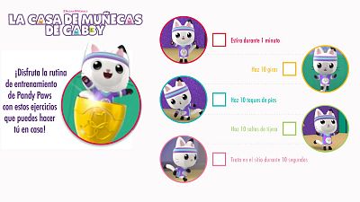 Pandy Paws: Rutina de entrenamiento