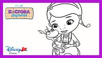 Colorea a Doc y Felpita
