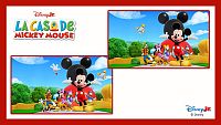 El juego de las diferencias de La casa de Mickey Mouse