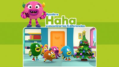 Encuentra las diferencias con Haha