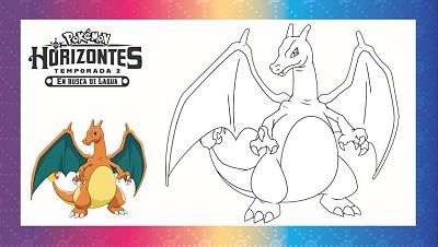 Colorea a Charizard