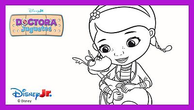 Colorea a Doc y Felpita