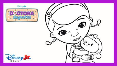 Colorea a Doc y Lambie