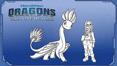 Colorea a Featherhead y Alex