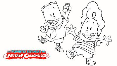 Colorea a Jorge y Berto