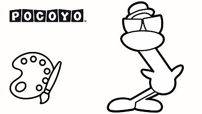 Colorea a Pato bailando