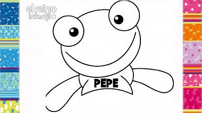 Colorea a Pepe
