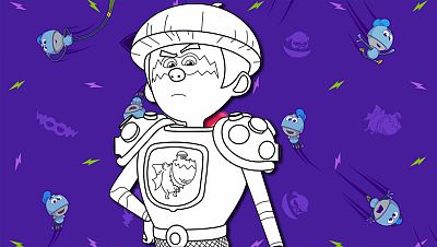 Colorea al Caballero Sombra