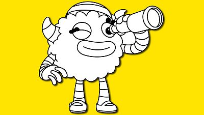 Colorea a Haha pirata