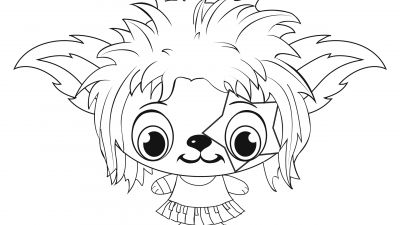 Colorea a los Smighties: Melody