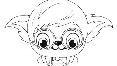 Colorea a los Smighties: Nardy