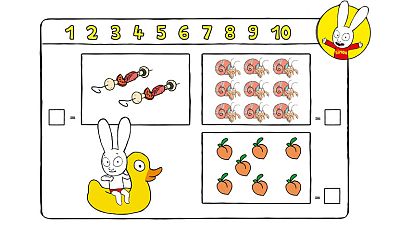 Contando en vacaciones con Simón