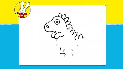 Dibujando a...la cría de dinosaurio