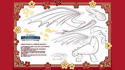 Dragones: Construye tu dragón