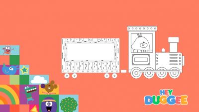 Duggee conduce su tren