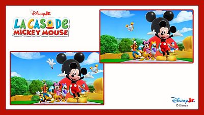 El juego de las diferencias de La casa de Mickey Mouse