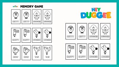 Juego Memoria Hey Dugggee