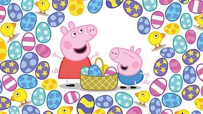 Peppa y los huevos de pascua