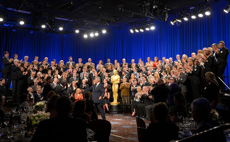 El almuerzo de los nominados a los Oscar 2013