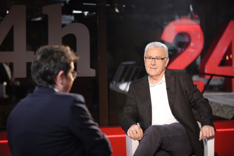 Cayo Lara en La Noche en 24 Horas