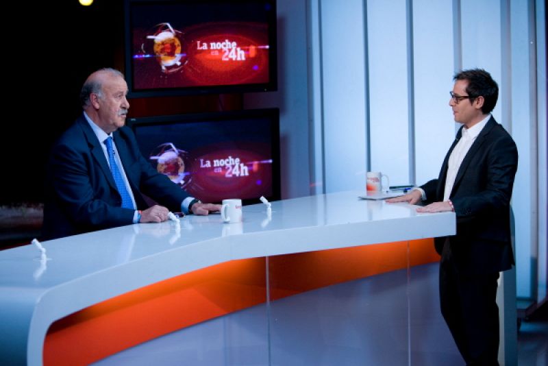 Vicente del Bosque en La Noche en 24 Horas