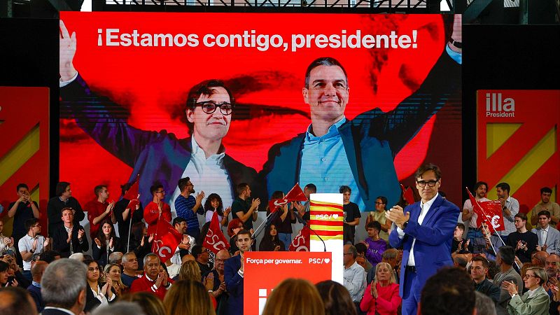 El arranque de la campaña de las elecciones catalanas, en imágenes