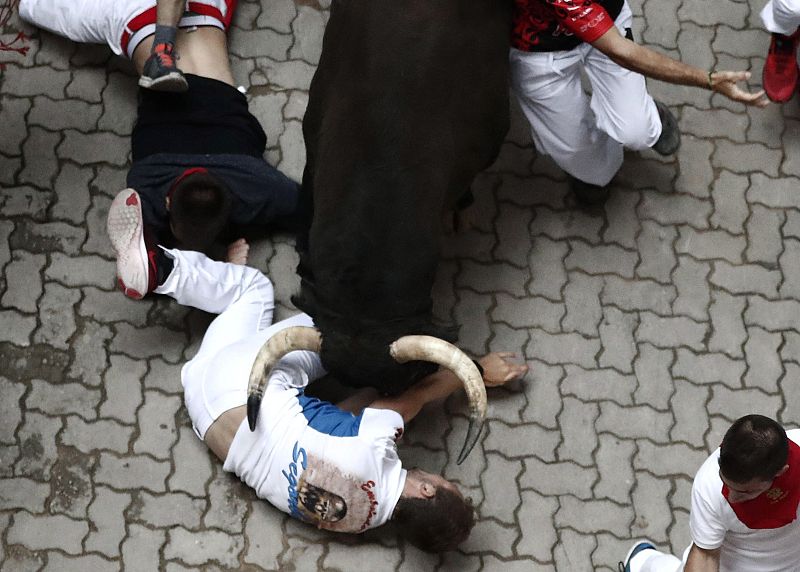 S�ptimo encierro de los Sanfermines 2018