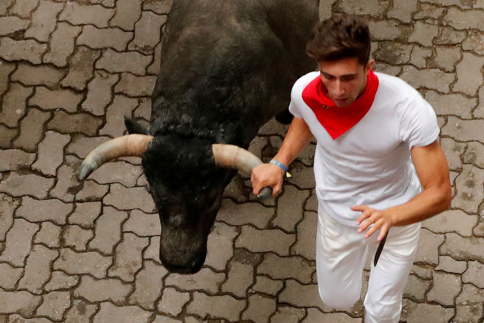Las mejores fotos del tercer encierro de Sanfermines 2019