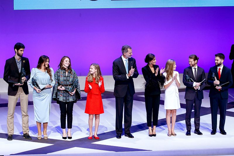 Lliurament dels Premis Princesa de Girona al Palau de Congressos de Catalunya