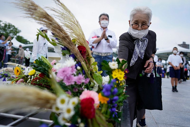 Hiroshima conmemora el 75 aniversario de la bomba atómica que devastó la ciudad