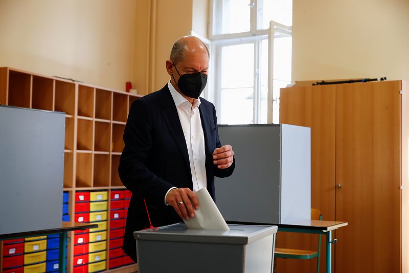 Jornada electoral en Alemania, en imgenes