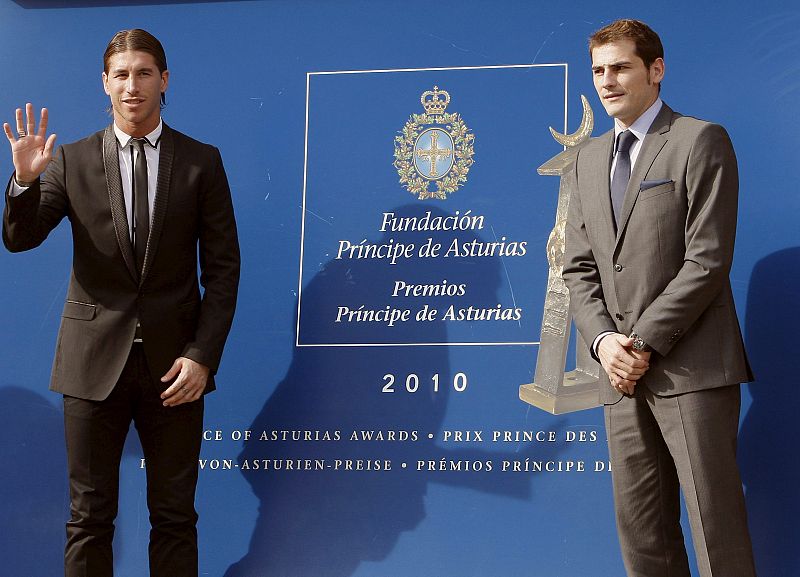 Llegada de los premiados en 2010