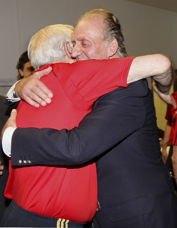 El Rey con Luis