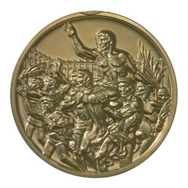 Reverso de las medallas