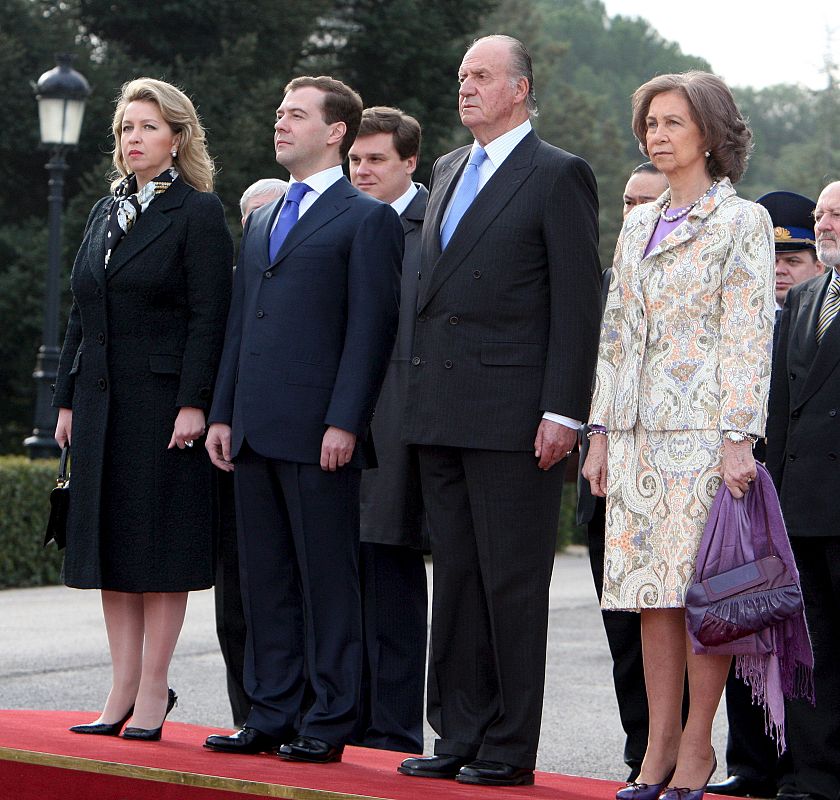 Medvedev, en Madrid