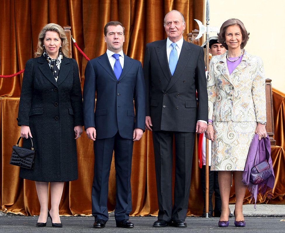 LLEGADA DE MEDVEDEV