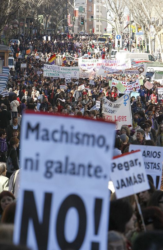 MANIFESTACIÓN CON MOTIVO DEL DÍA INTERNACIONAL DE LA MUJER