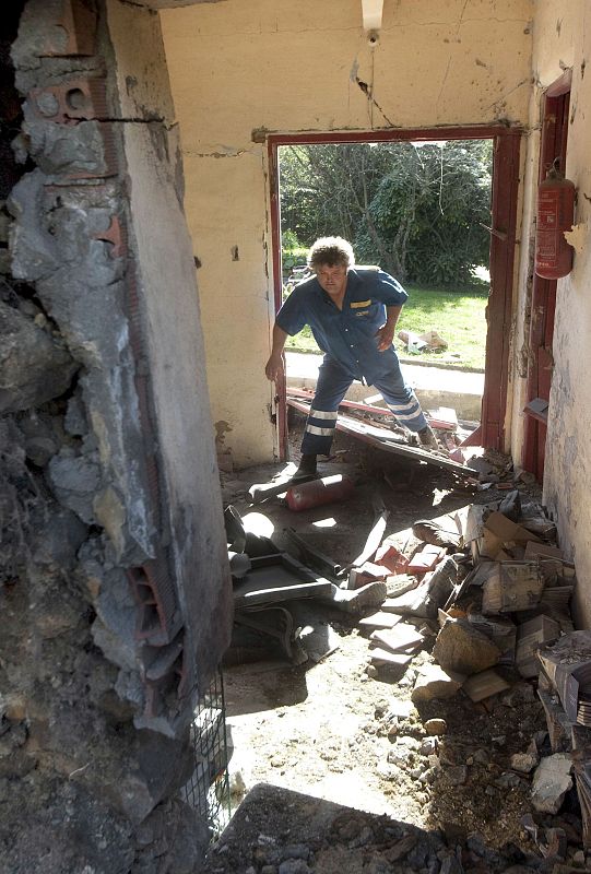LA CASA ATACADA PERTENECE A JUAN MANUEL ARANA, DUEÑO DE ASTILLEROS MURUETA